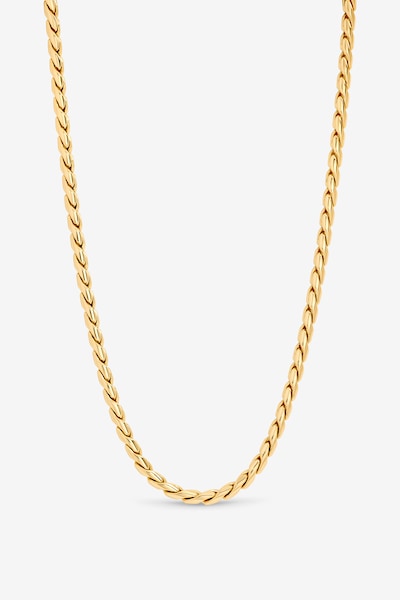 Jon Richard Gold Plated Twist Chain Necklace