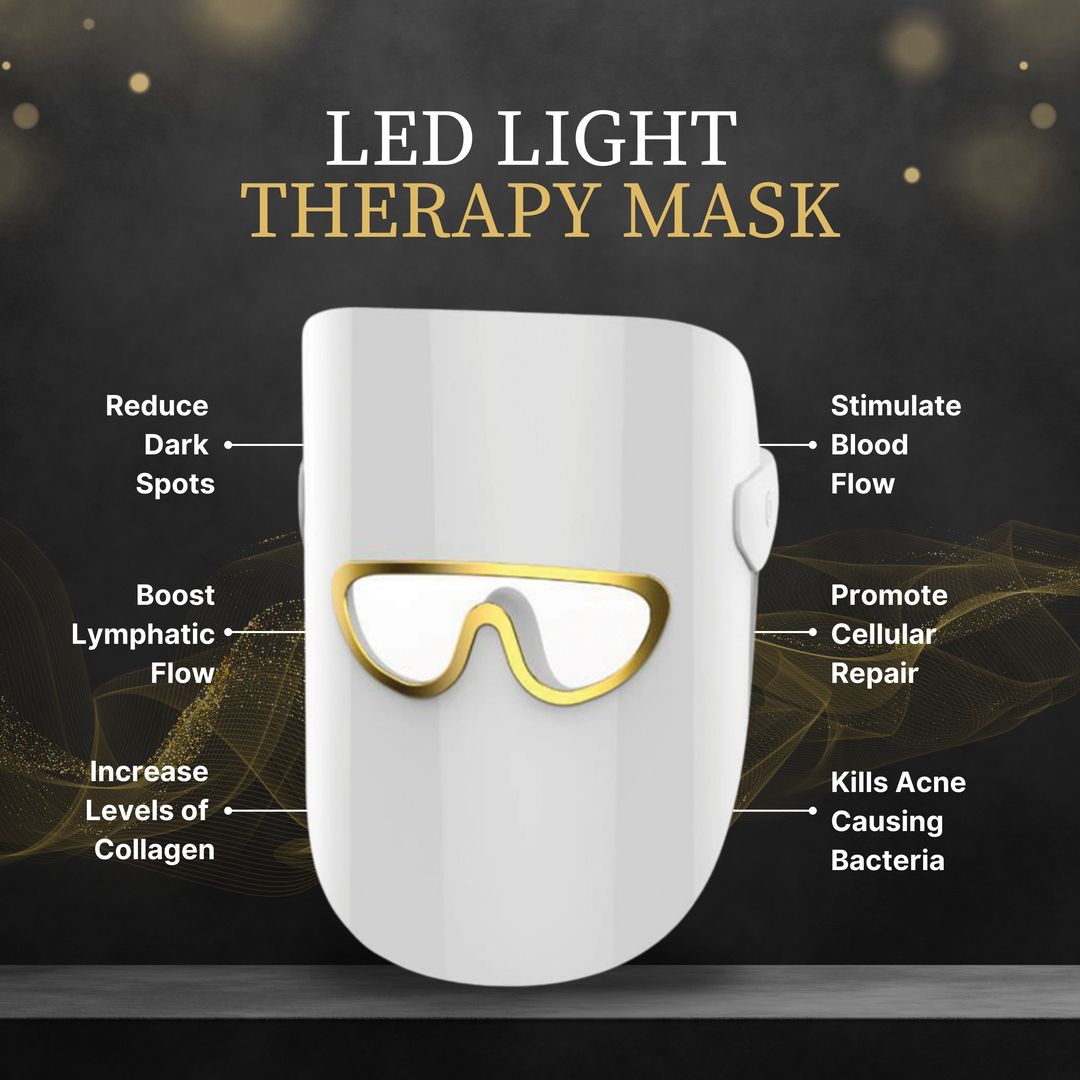 Erth Skin London ErthBeauty London Hydra Glow Led Therapy Set( LED THERAPY + HA Serum ) image 5
