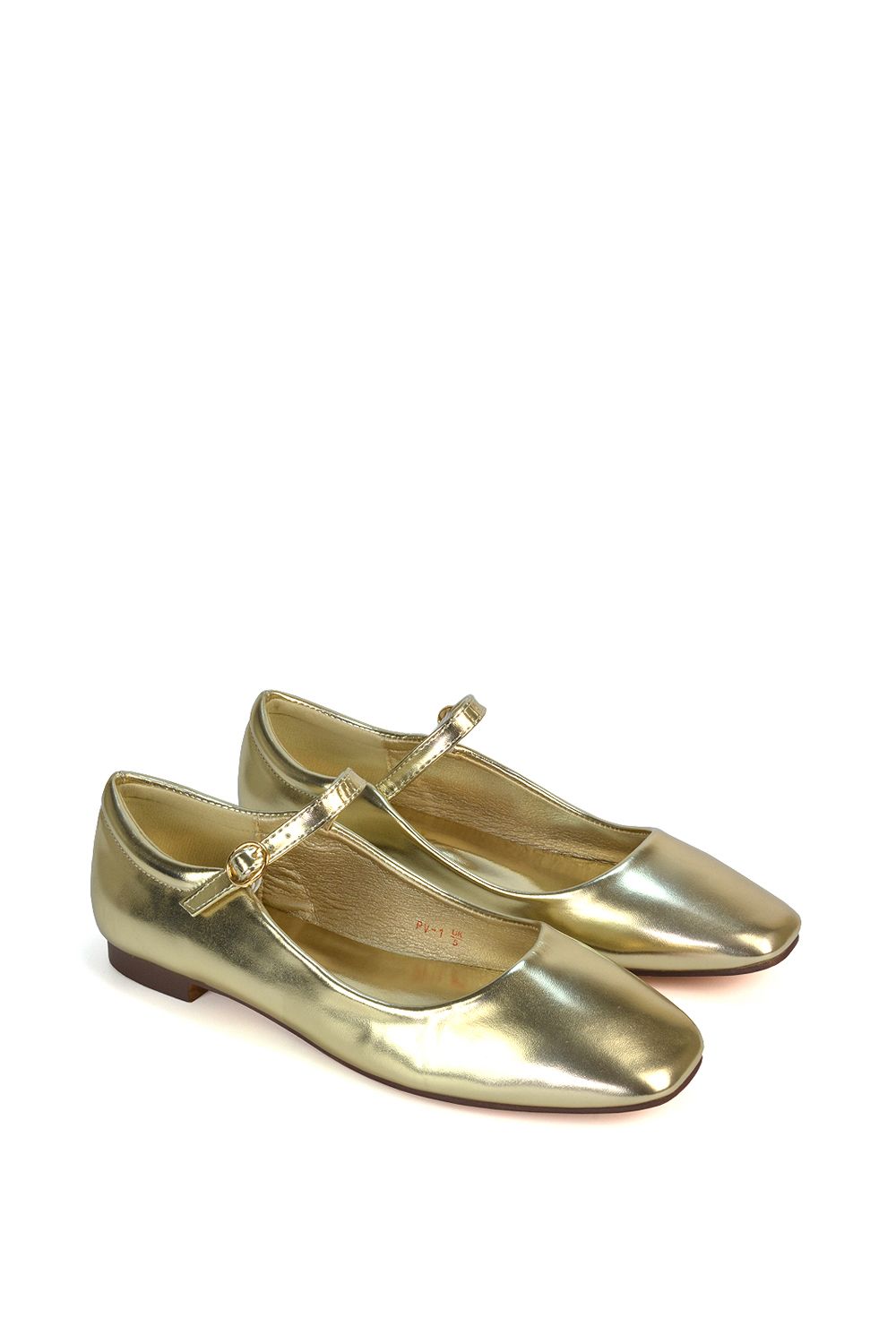 XY London 'Allegra' Mary Jane Square Toe Ballet Shoes image 3