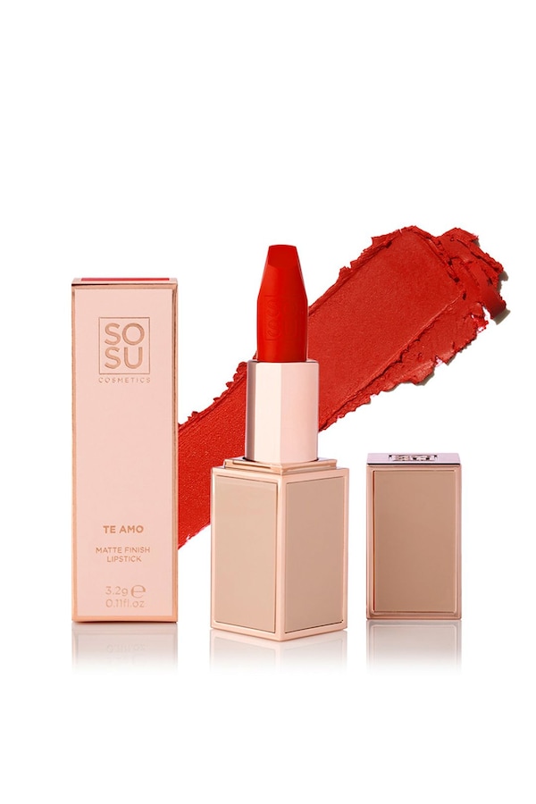 SOSU Cosmetics Matte Lipstick 3.7g Te Amo Matte
