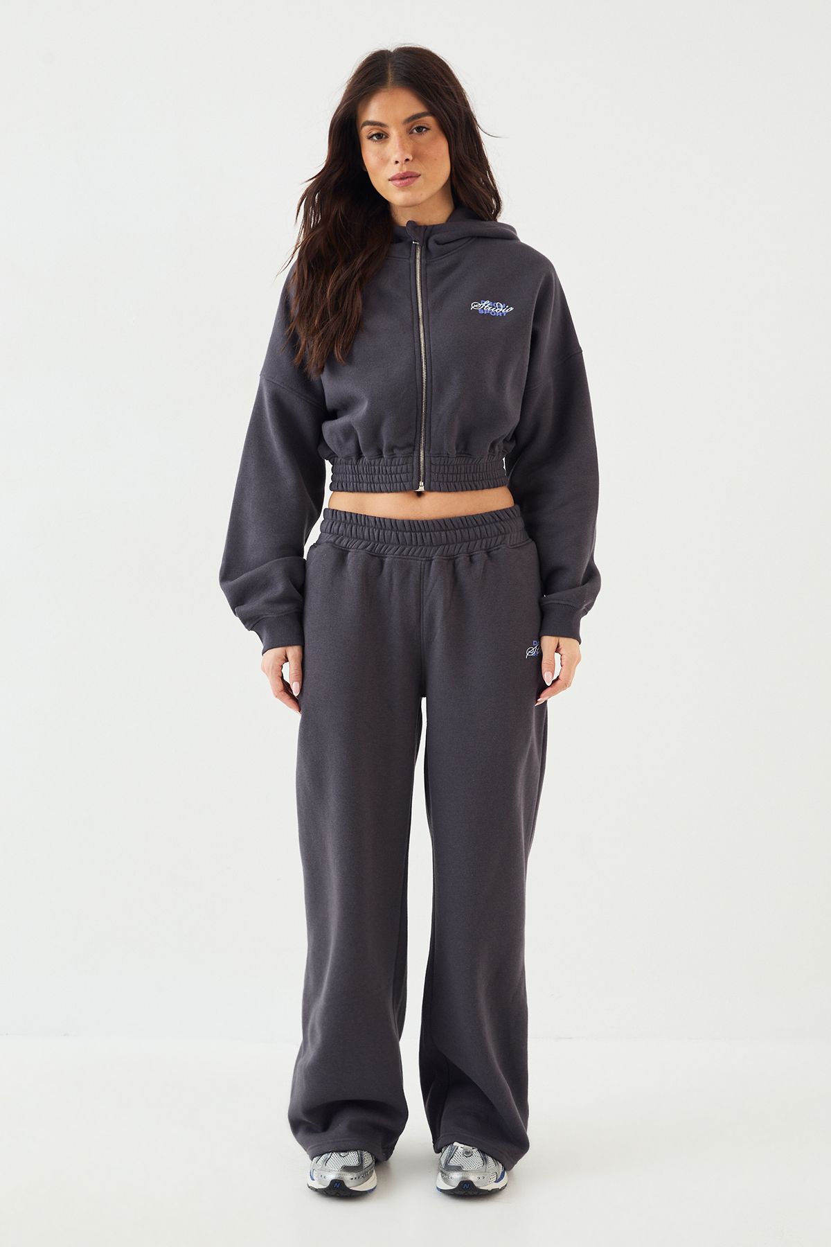 DSGN Studio DSGN Studio Sport Straight Leg Jogger Slate Grey image 5