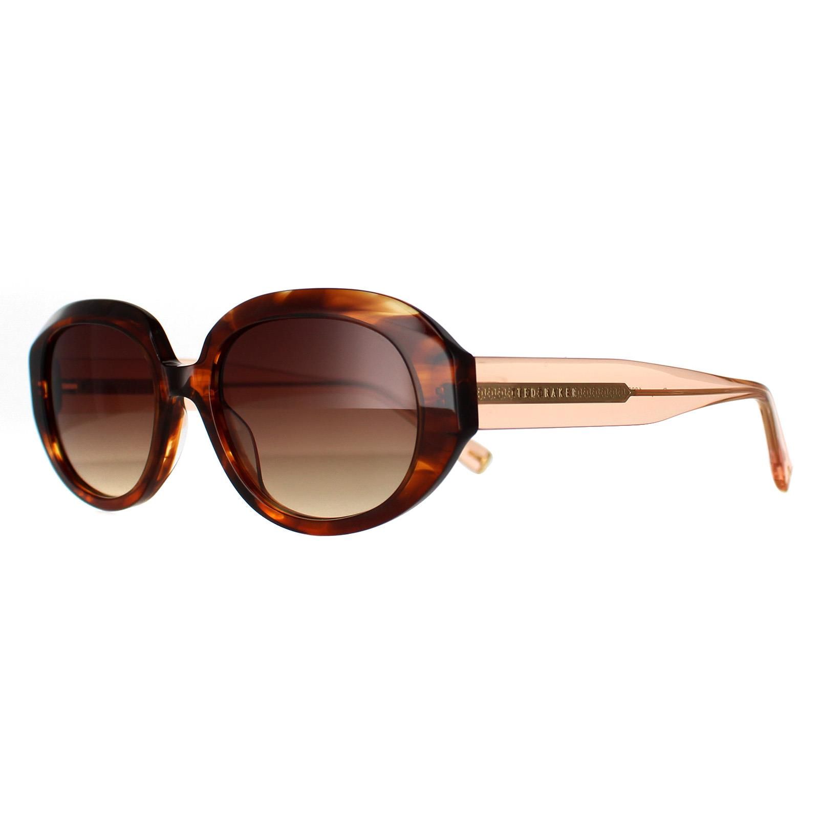 Ted Baker Oval Brown Horn Brown Gradient TB1689 Penny image 2
