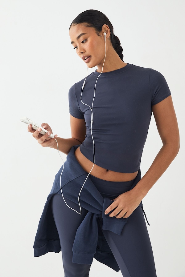 DSGN Studio DSGN Studio Ultra Sculpt Short Sleeve Top Midnight