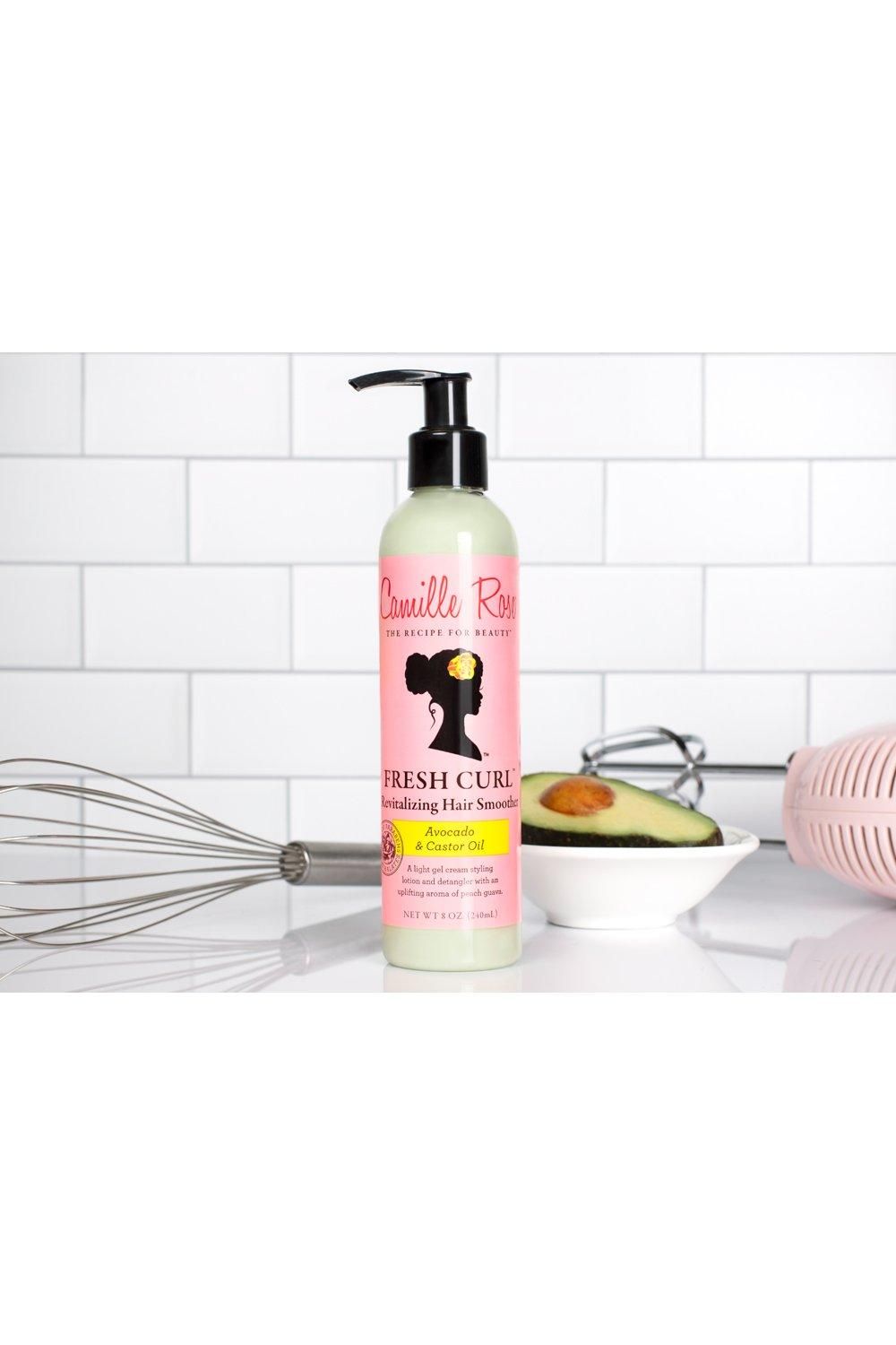 Camille Rose Fresh Curl Revitalising Hair Smoother 240ml Multi image 4