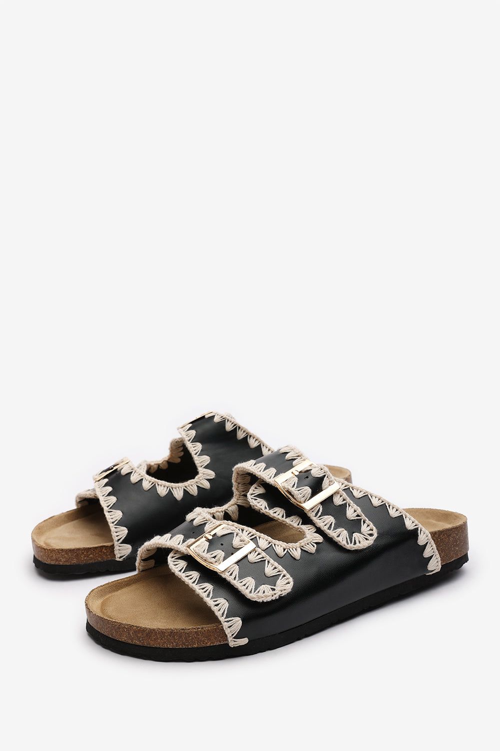 Where's That From 'Andi' Chunky Flatform Sandals With Cutout Straps image 3