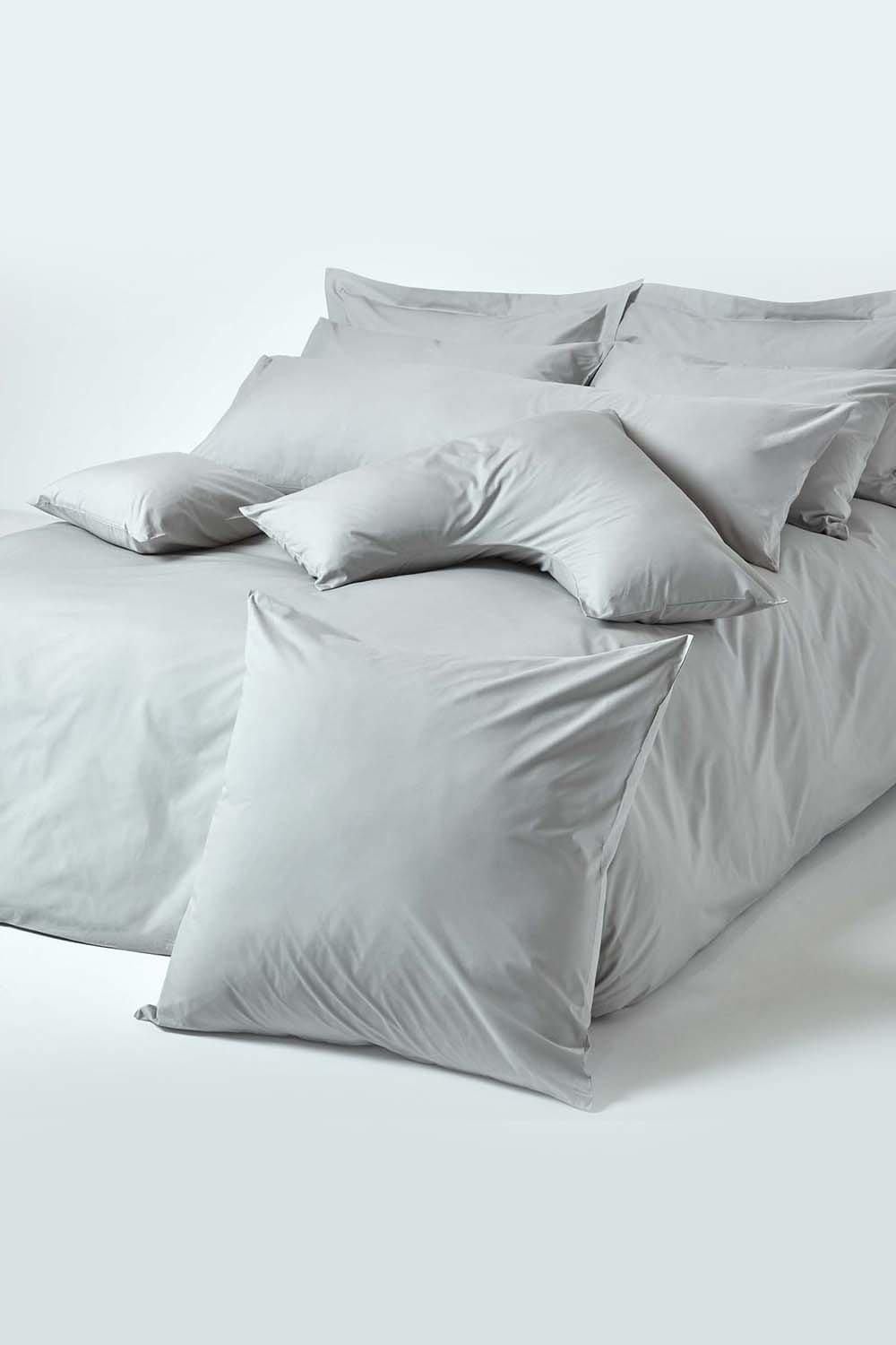 Homescapes Egyptian Cotton Oxford Pillowcase 200 TC, King Size image 5