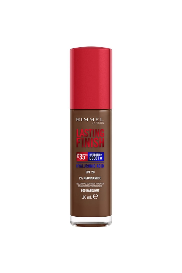 Rimmel London Lasting Finish 35 Hour Foundation 30ml 605 Hazelnut