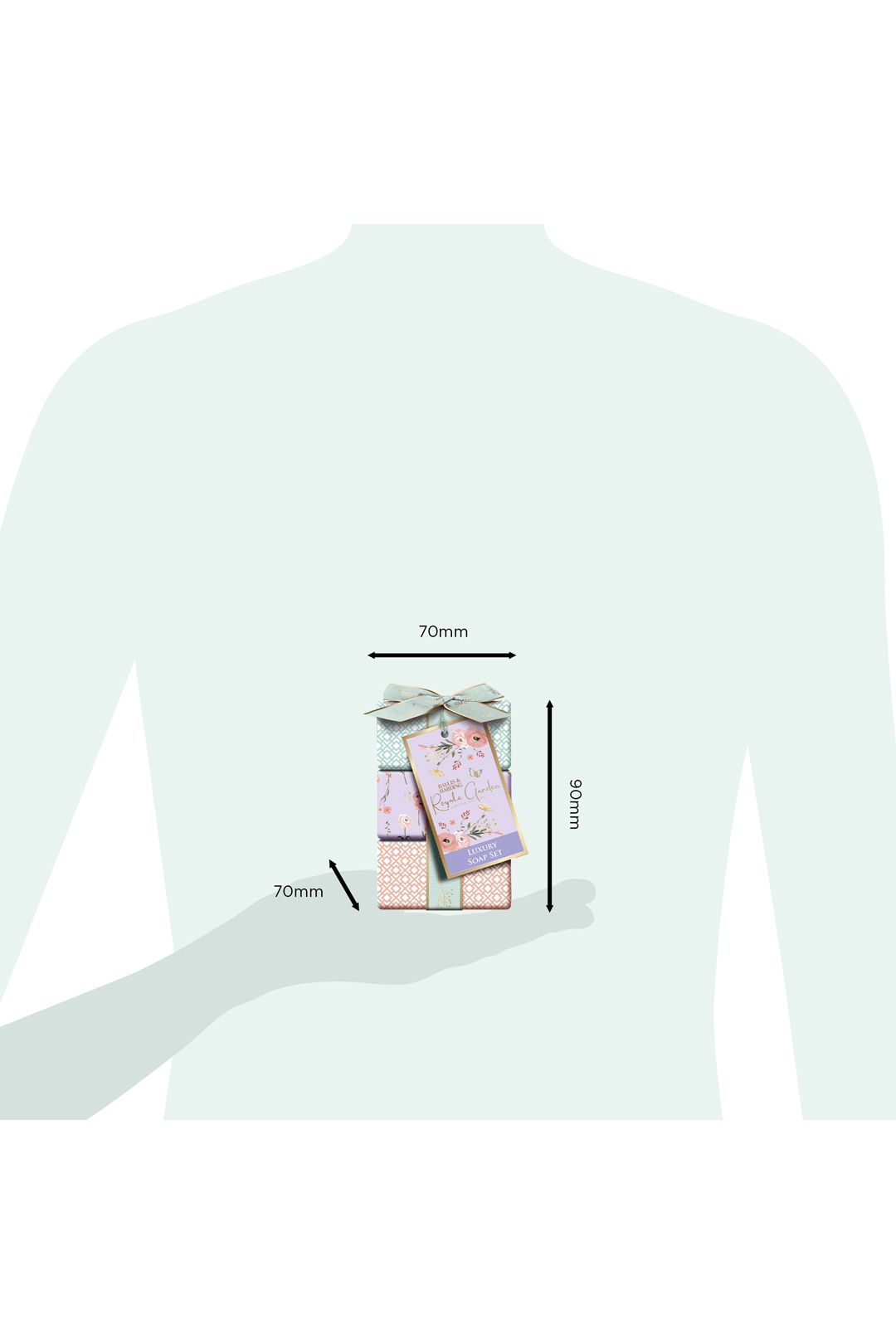 Baylis & Harding Royale Garden Luxury Wrapped Soaps Gift Set Multi image 6