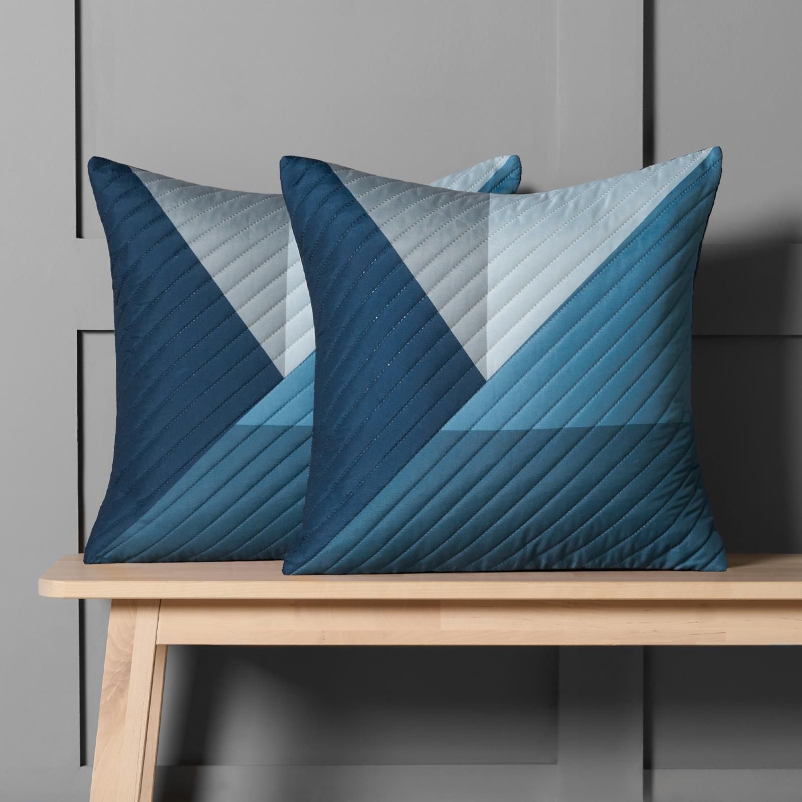 OHS 4 Pack Geometric Pinsonic Cushion Covers - 45 x 45cm image 3
