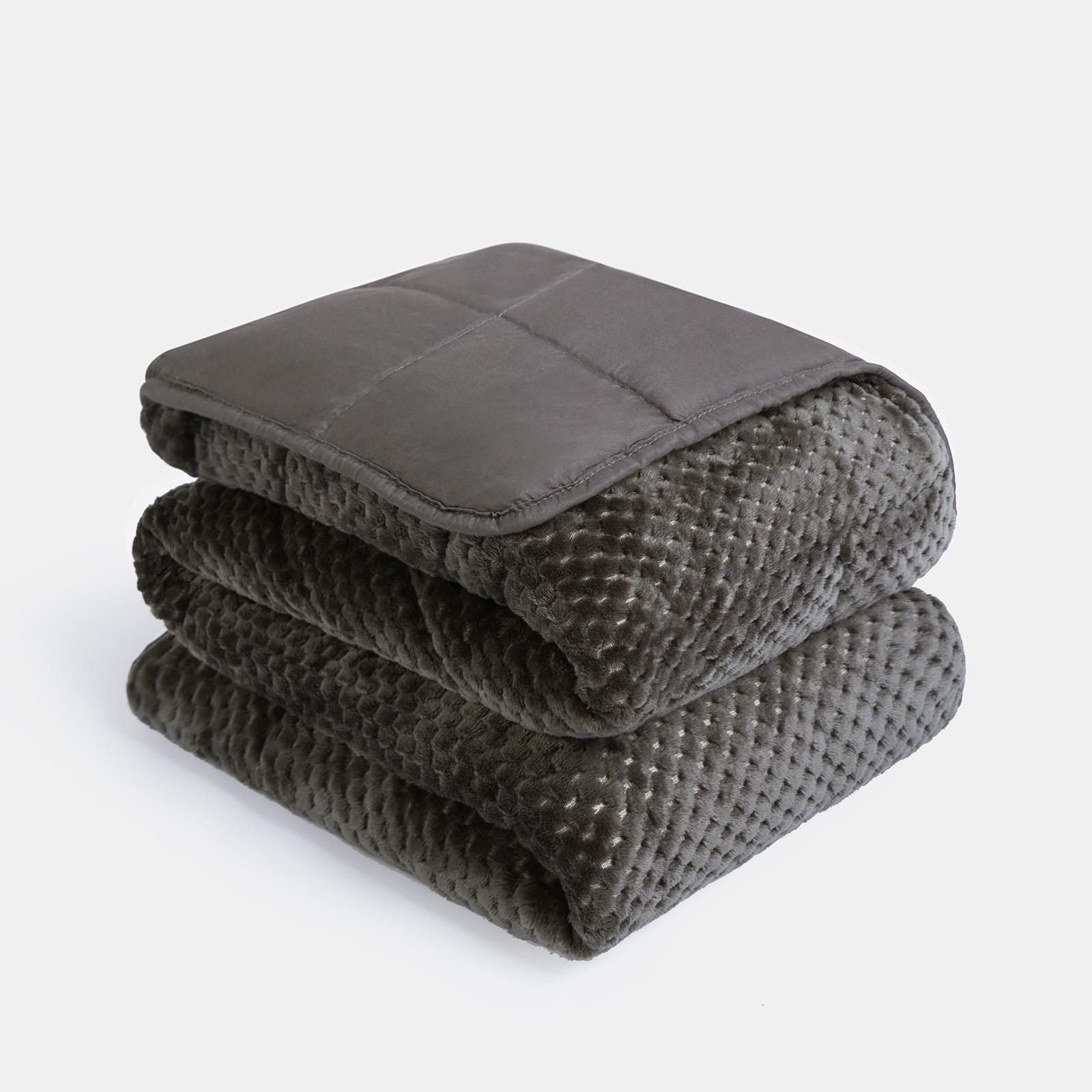 OHS Waffle Fleece Soft Warm Weighted Blanket - 8kg image 5