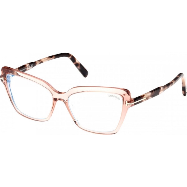 Tom Ford FT5948-B-072-55 T-Logo Pair Of Glasses