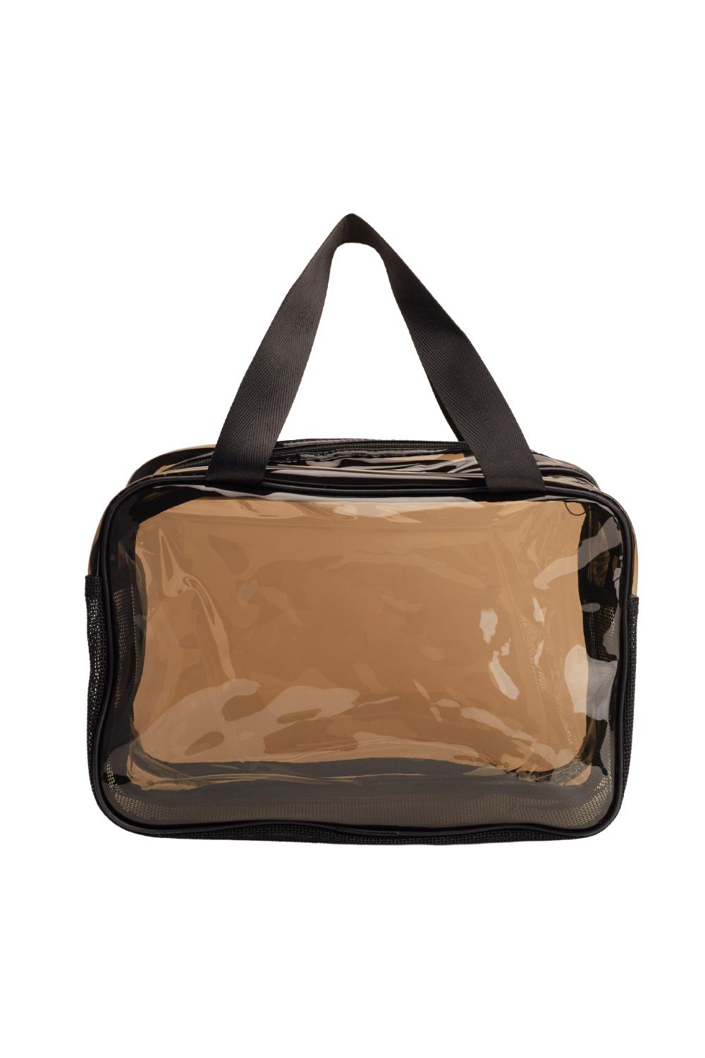 Living and Home Dry/Wet Separation Transparent Travel Makeup Bag image 2