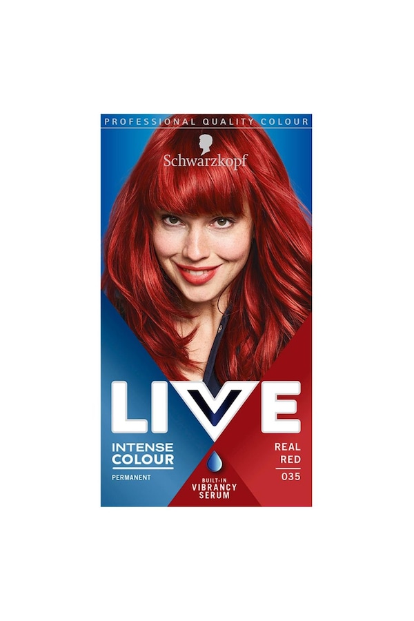 Schwarzkopf Live Intense Colour 'Hair Dye' 035 Real Red