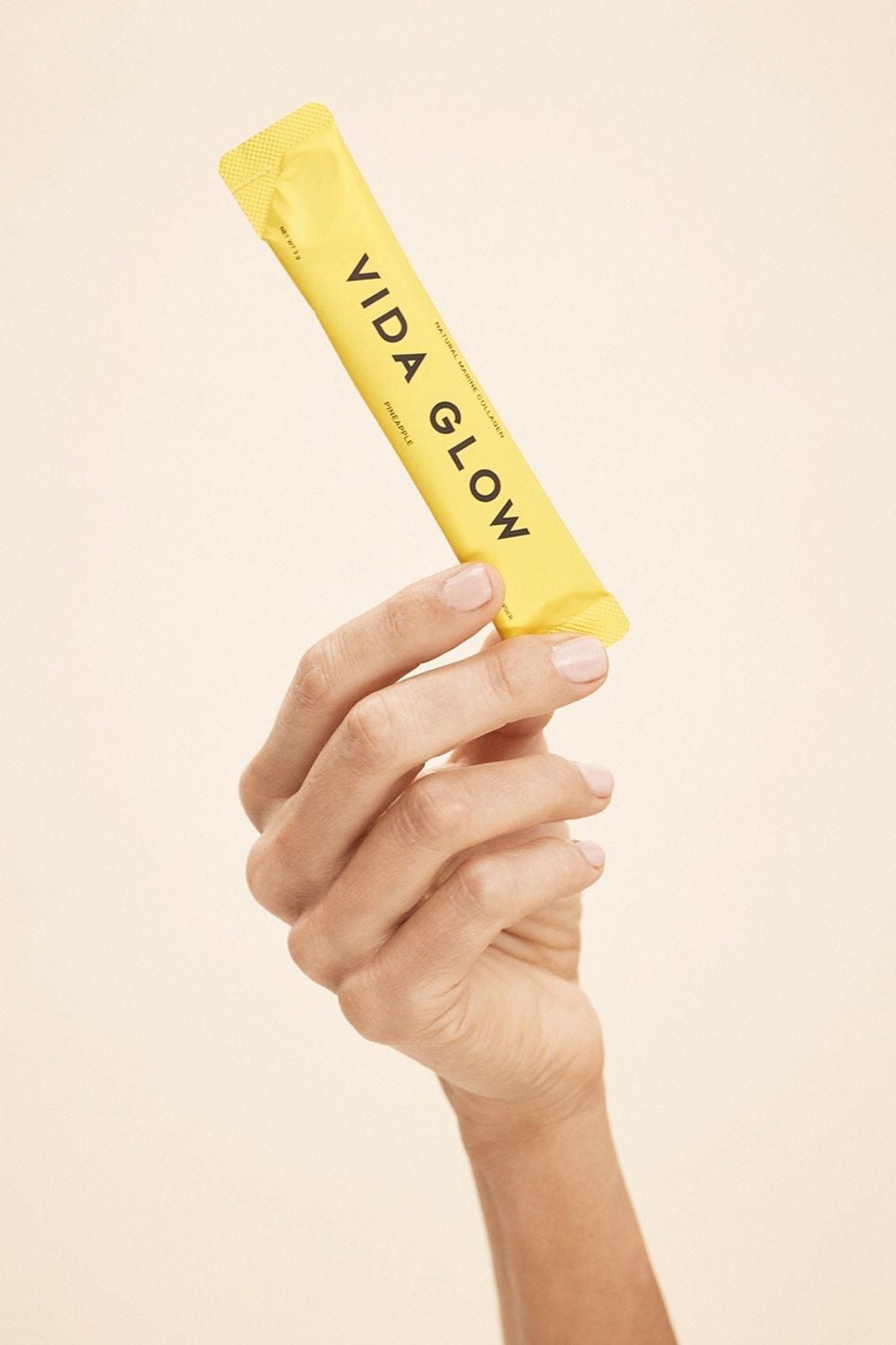 Vida Glow Natural Marine Collagen Sachets Pineapple Multi image 3