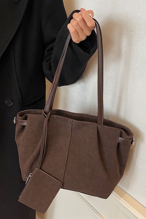 XY London 'Destiny' Large Tote Bag with Matching Pouch Purse