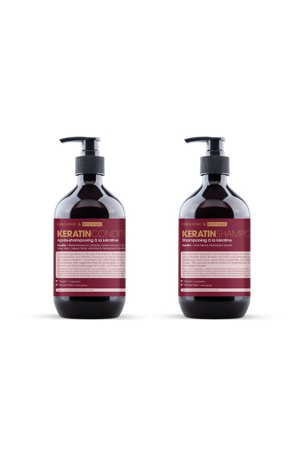Organic & Botanic Keratin Shampoo + Conditioner