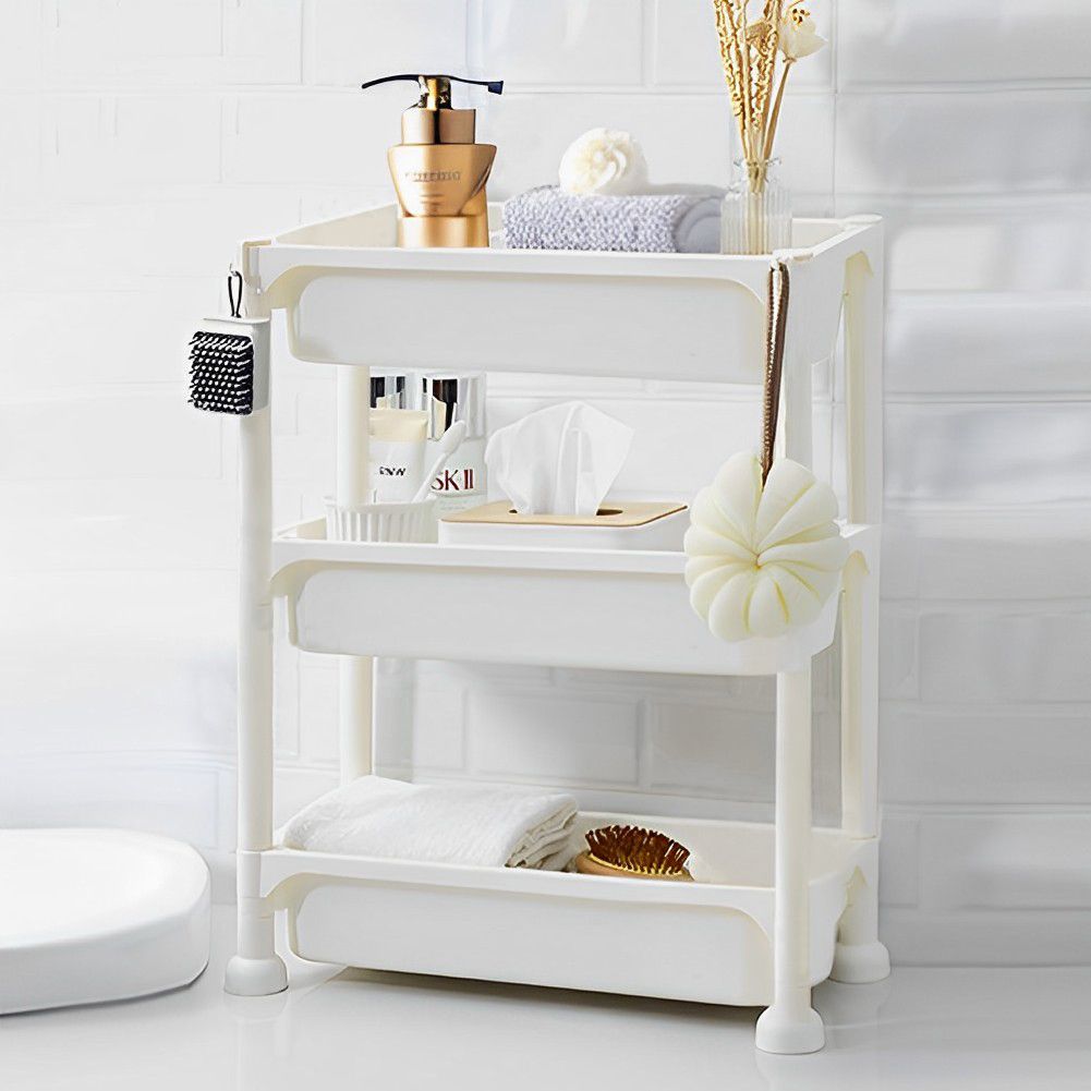 Living and Home 3 Tier Makeup Storage Shelf Shower Organizer Rack Kitchen Spice Rack image 5