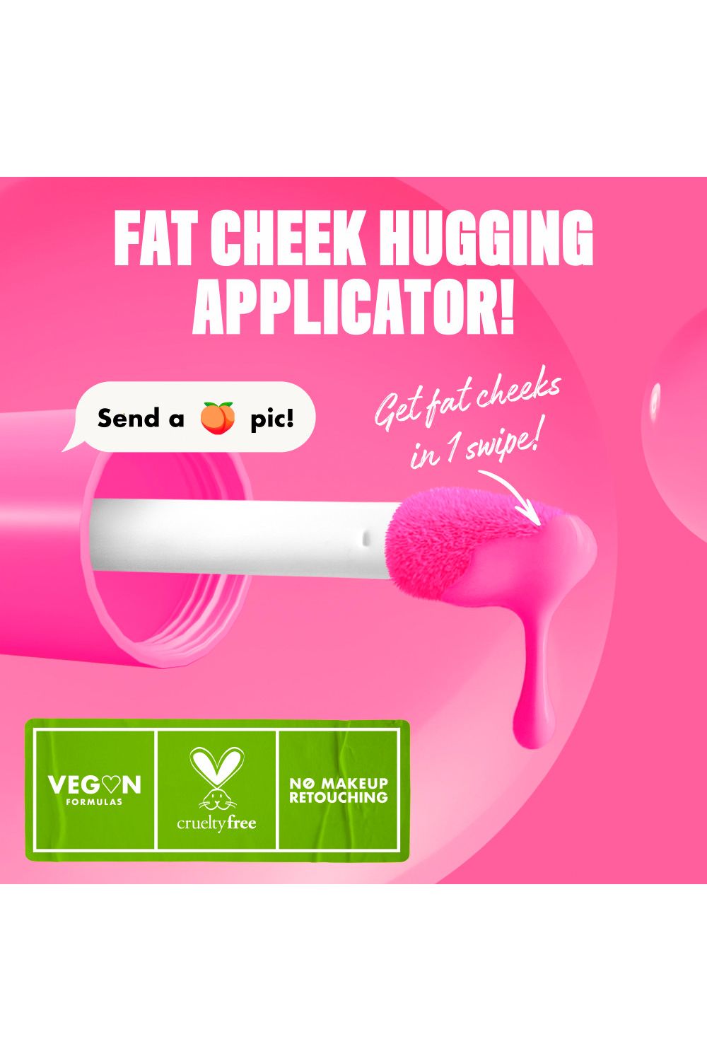 NYX Professional Makeup Fat Cheeks Blush 8ml Dragon Fruit Drip image 2