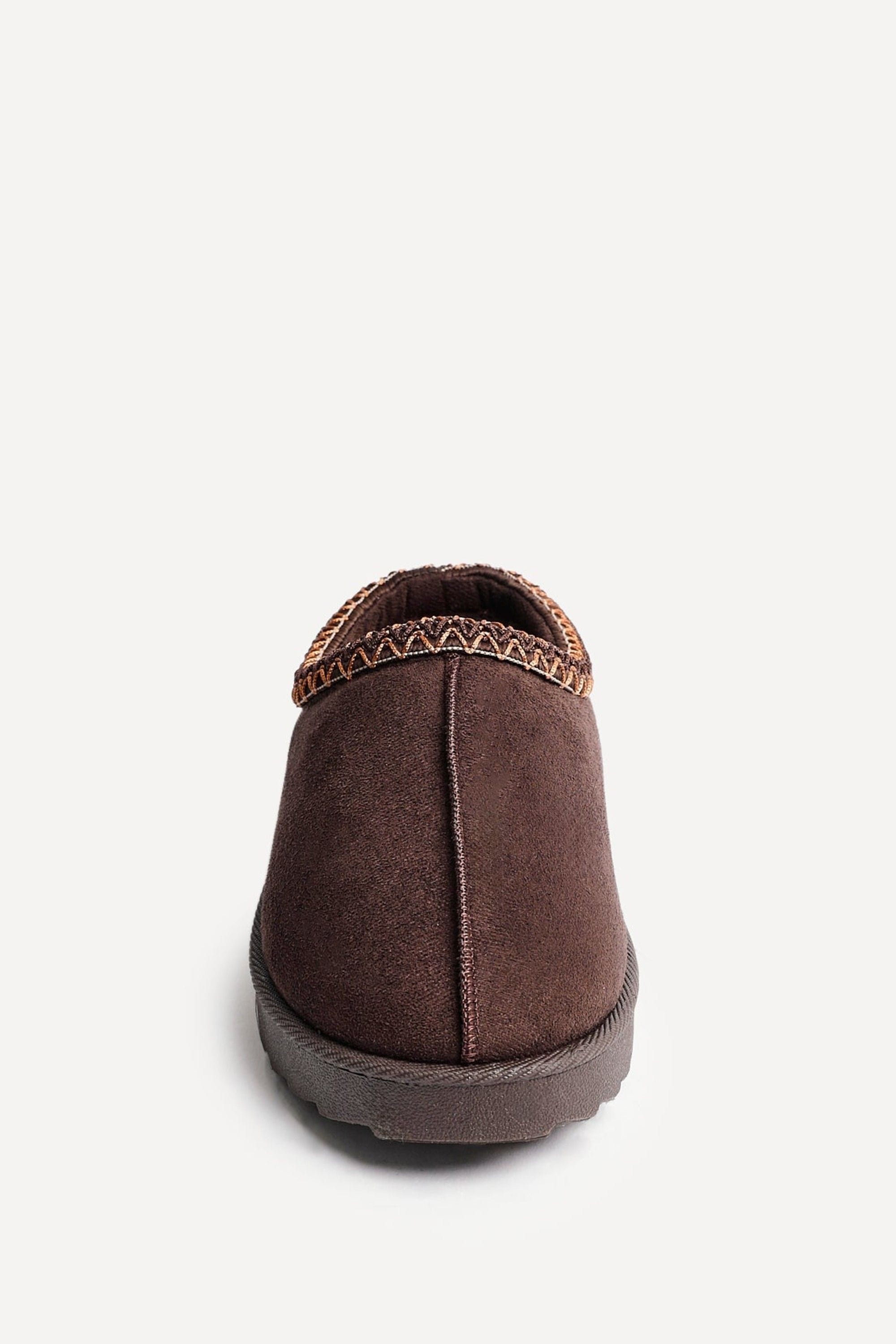 Linzi Tammy Brown Suede Slipper image 4