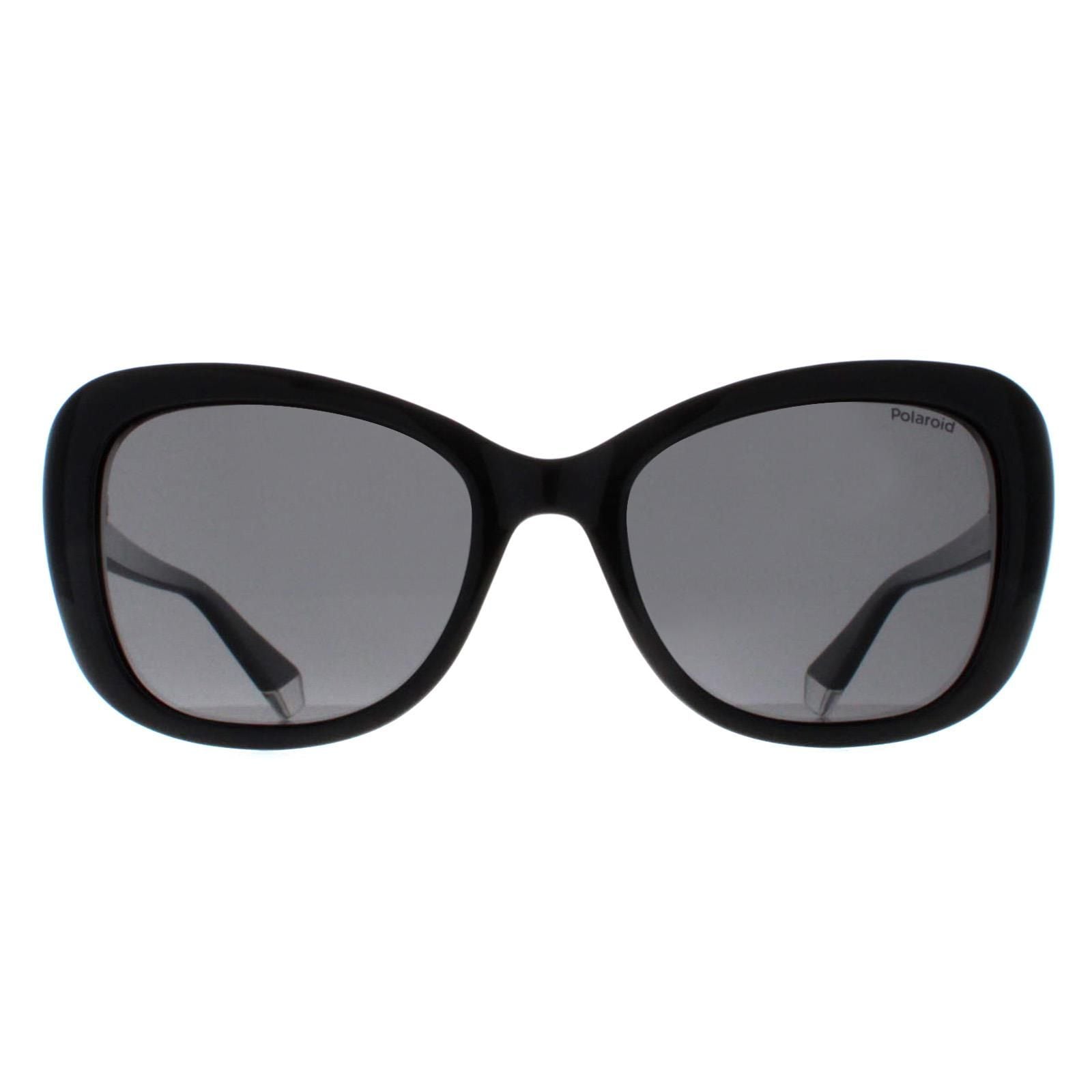Polaroid Butterfly Black Grey Polarized PLD 4132/S image 1
