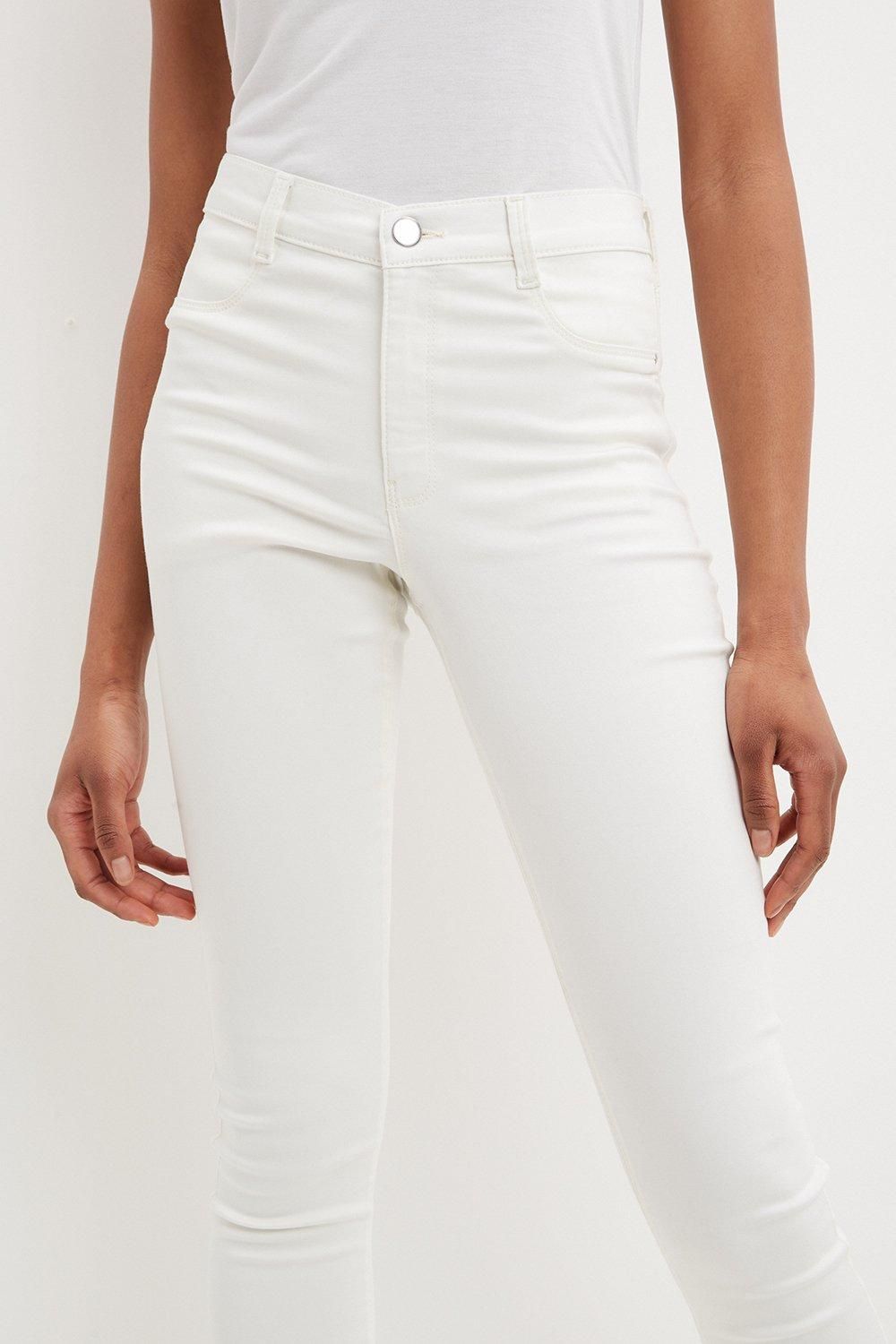 Dorothy Perkins Frankie Skinny Jeans Ecru image 2