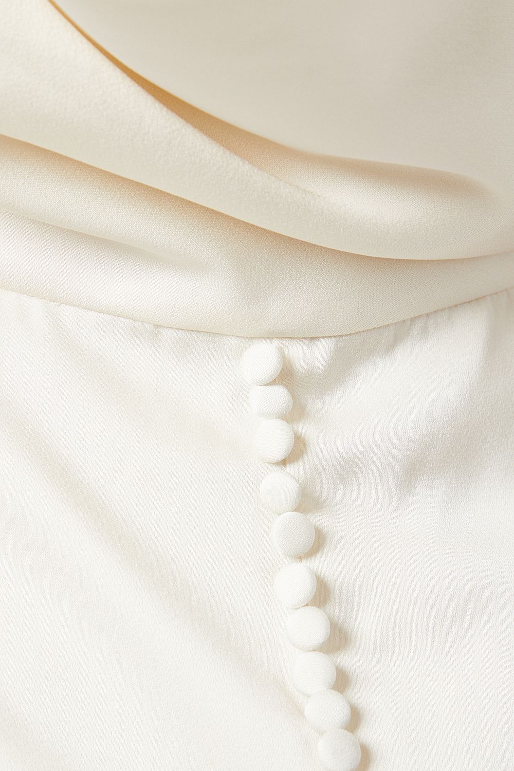 Coast Cowl Back Fishtail Wedding Dress With Puddle Ecru image 5