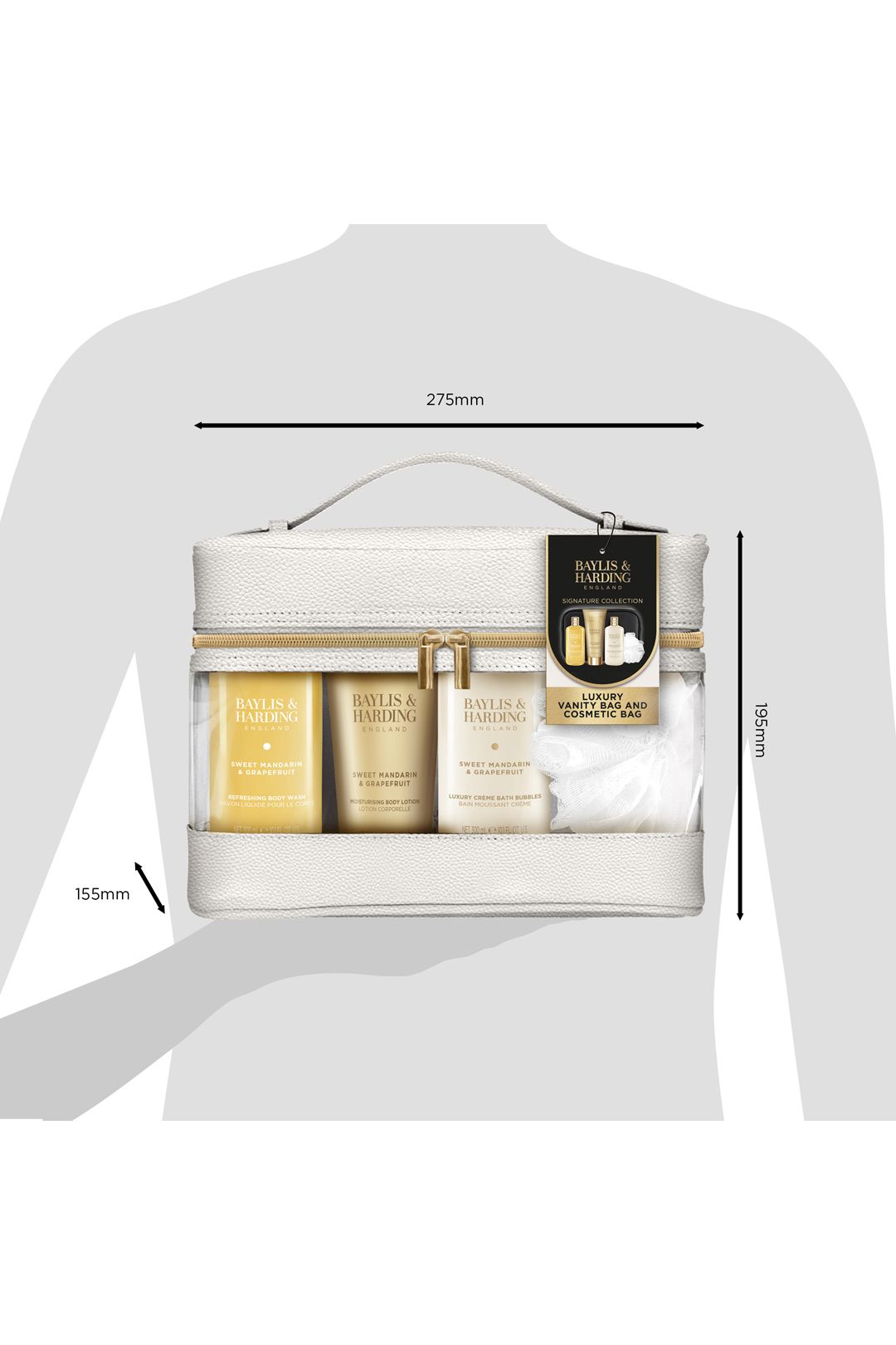 Baylis & Harding Sweet Mandarin & Grapefruit Bags Of Luxury Gift Set Multi image 7