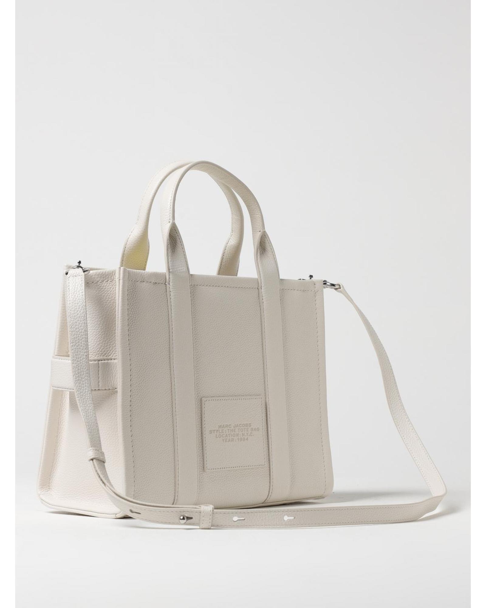 Marc Jacobs The Tote Bag Leather Tote Wo - Silver Handbags image 2