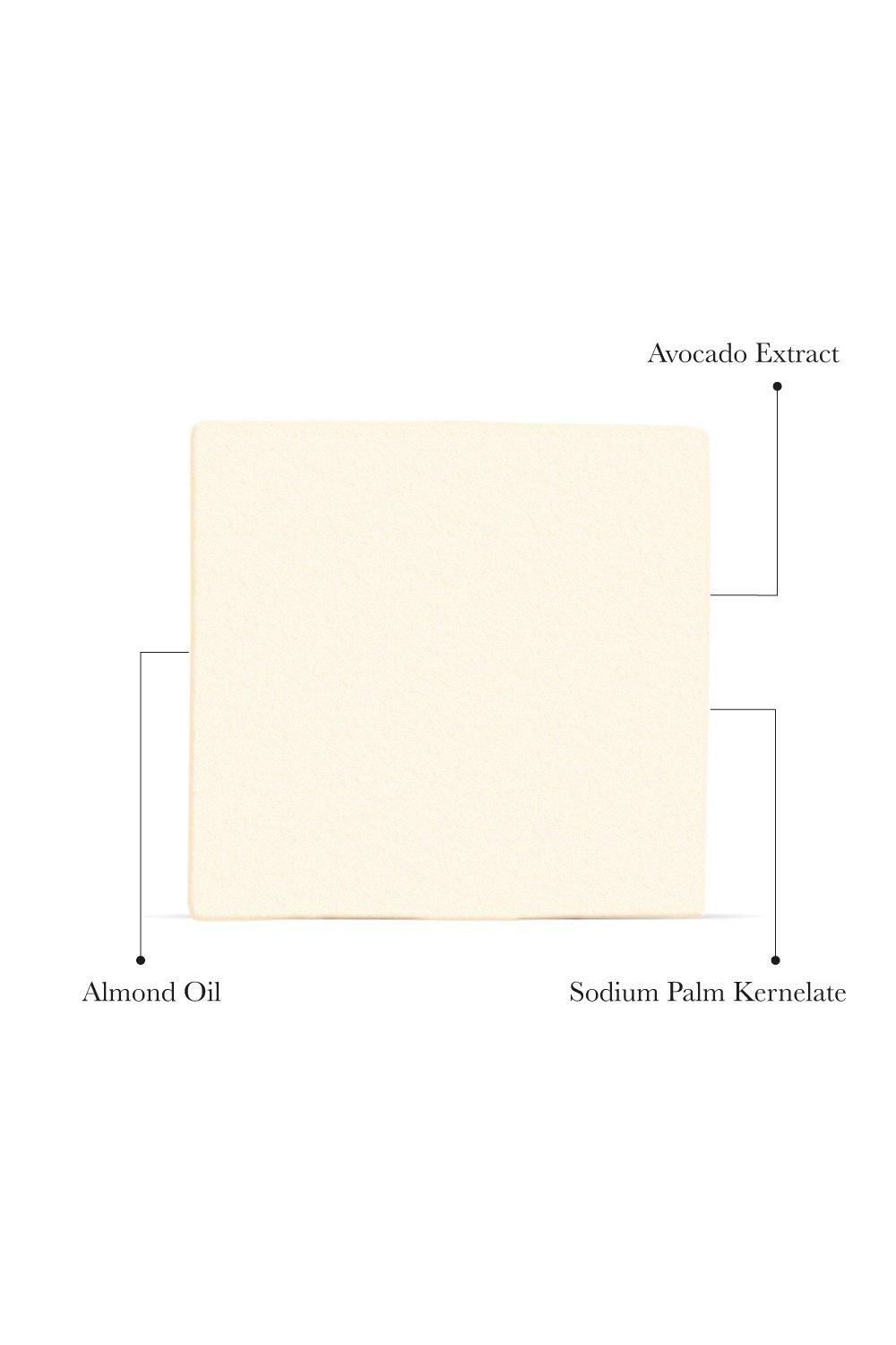 Dr. Botanicals Avocado & Cucumber Natural Cleansing Bar 100g image 3