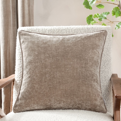 Yard Heavy Chenille Woven Piped Cushion