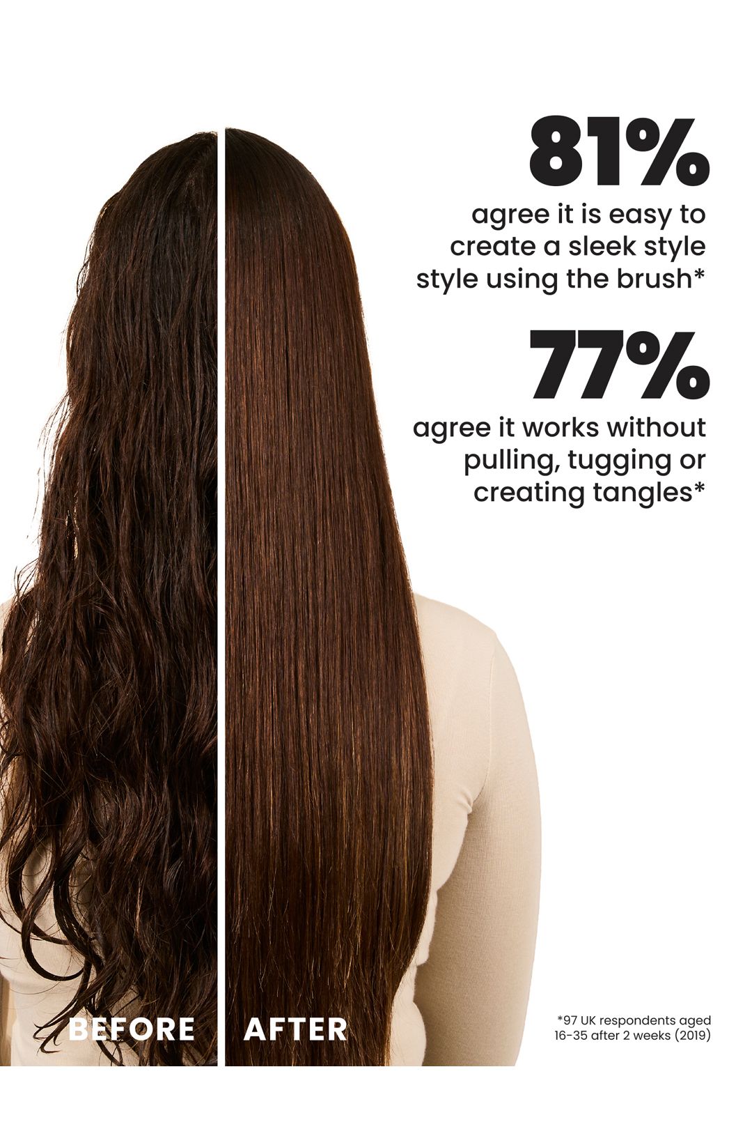 Tangle Teezer Easy Dry & Go Large - Lilac Cloud Purple image 6