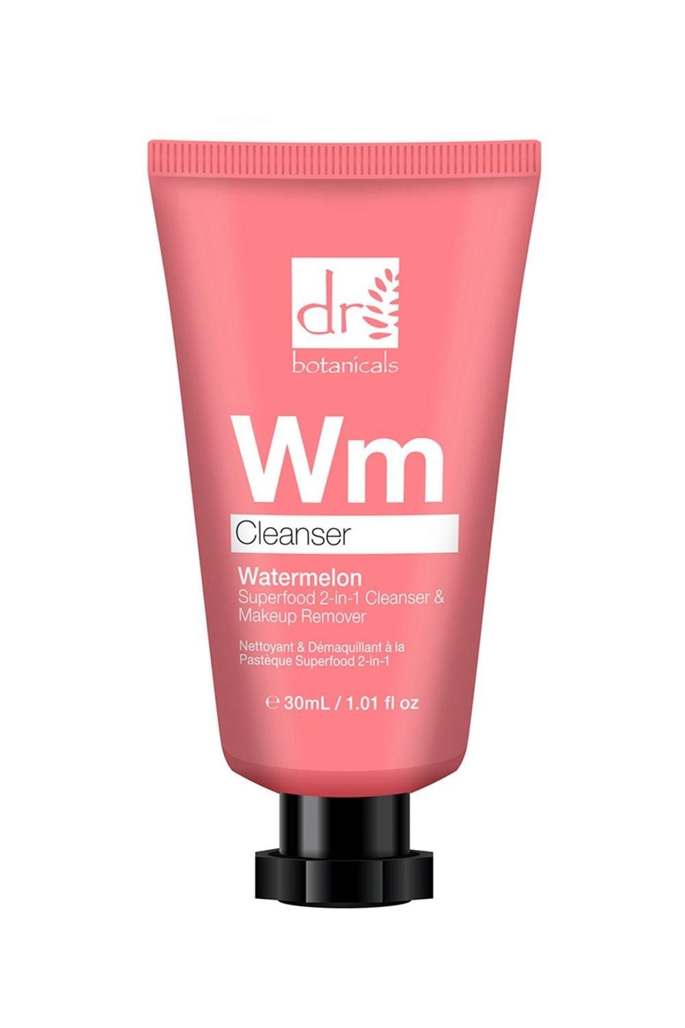 Dr. Botanicals Watermelon Superfood 2-In-1 Cleanser & Makeup Remover 30ml image 1