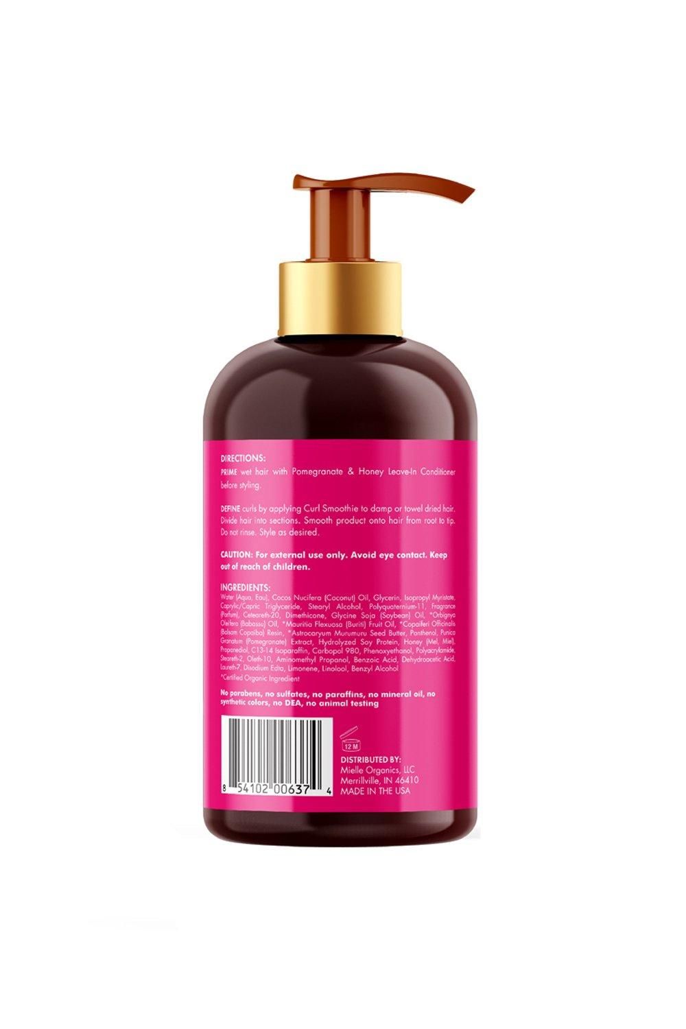 Mielle Pomegranate & Honey Curl Smoothie 355ml Multi image 2