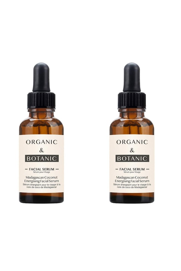 Organic & Botanic Madagascan Coconut Facial Serum 30ml x 2 Duo Pack