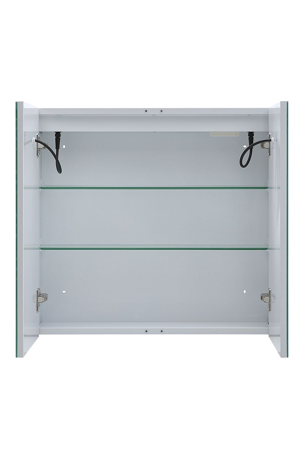 Living and Home Frameless Double Door LED Bathroom Mirror Cabinet image 4