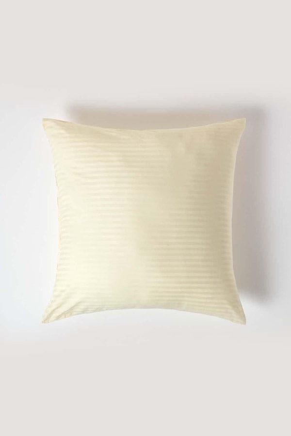 Homescapes Continental Egyptian Cotton Pillowcase 330 TC, 80 x 80 cm