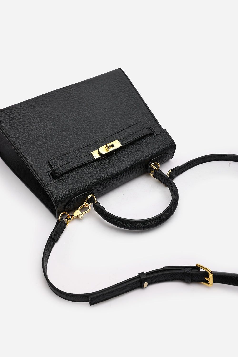 Where's That From 'Lluvia' Top Handle Satchel Mini Tote Bag with Turn-Lock Closure image 6