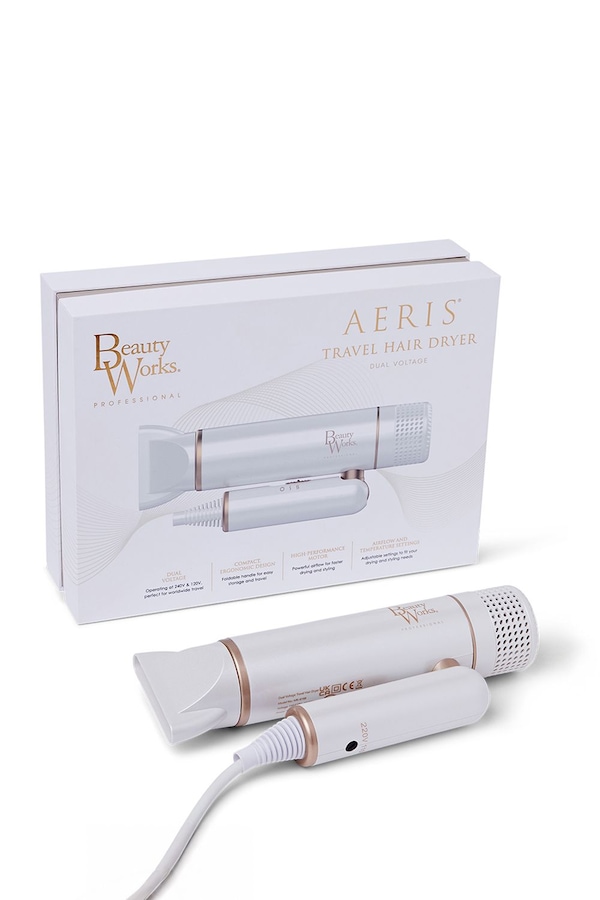 Beauty Works AERIS Travel Hair Dryer Multi