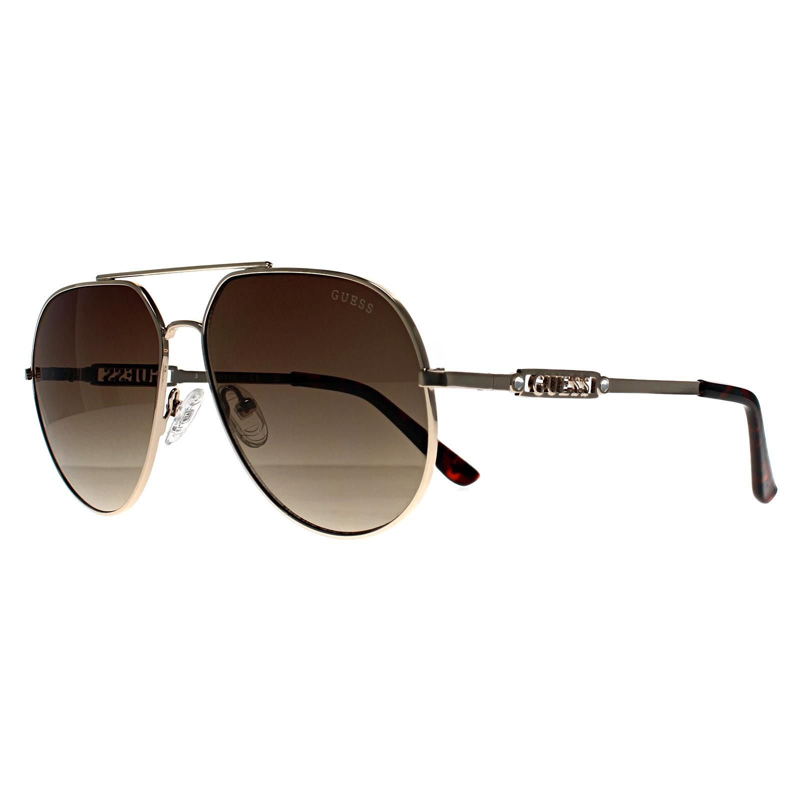 Guess Aviator Gold Brown GF6195 image 2