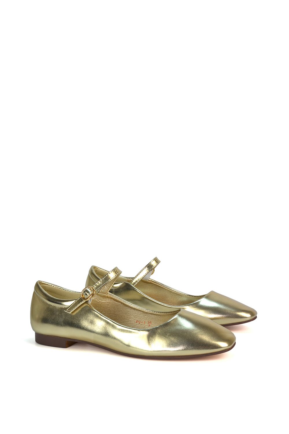 XY London 'Allegra' Mary Jane Square Toe Ballet Shoes image 4