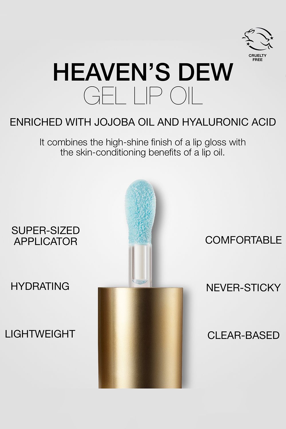 Stila Heaven's Dew Gel Lip Oil 5.35ml Ice Queen image 4