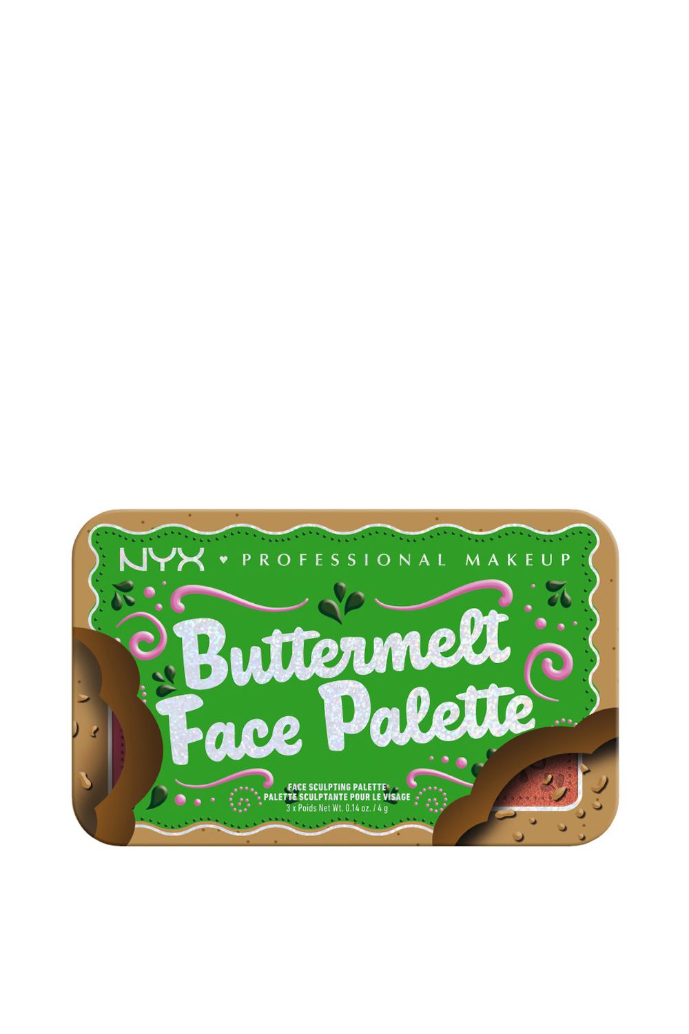 NYX Professional Makeup Buttermelt Face Palette - Dark Multi image 2