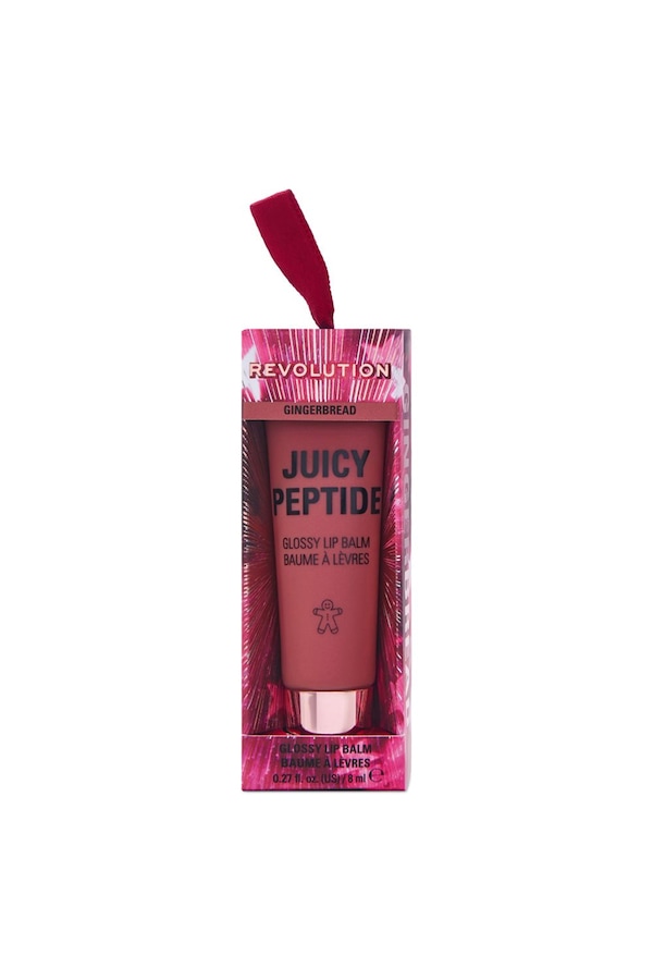 Revolution Juicy Peptide Lip Balm 8ml Gingerbread