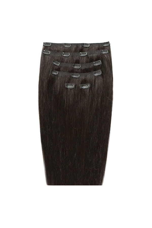 Beauty Works 18" Double Hair Set Clip-In Extensions 180g Iced Blonde