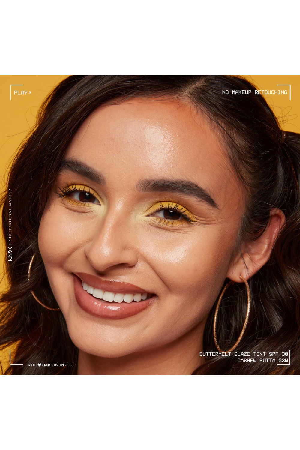 NYX Professional Makeup Buttermelt Glaze Soft Glow Skin Tint + SPF/FPS 30 30ml Cashew Butta image 4