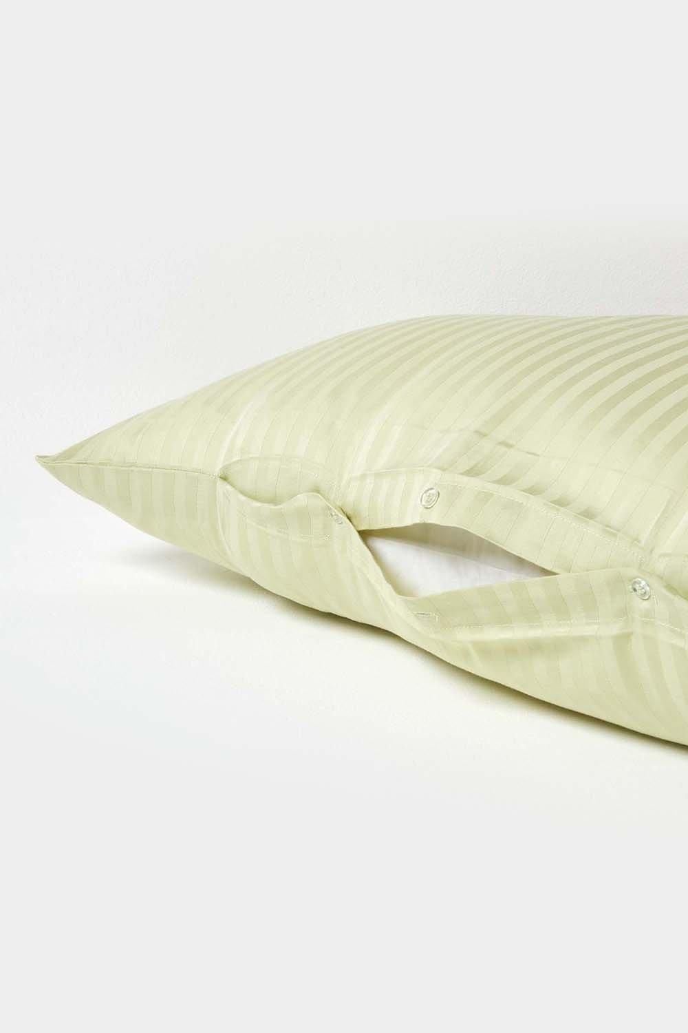 Homescapes Egyptian Cotton Super Soft V Shaped Pillowcase 330 TC image 3