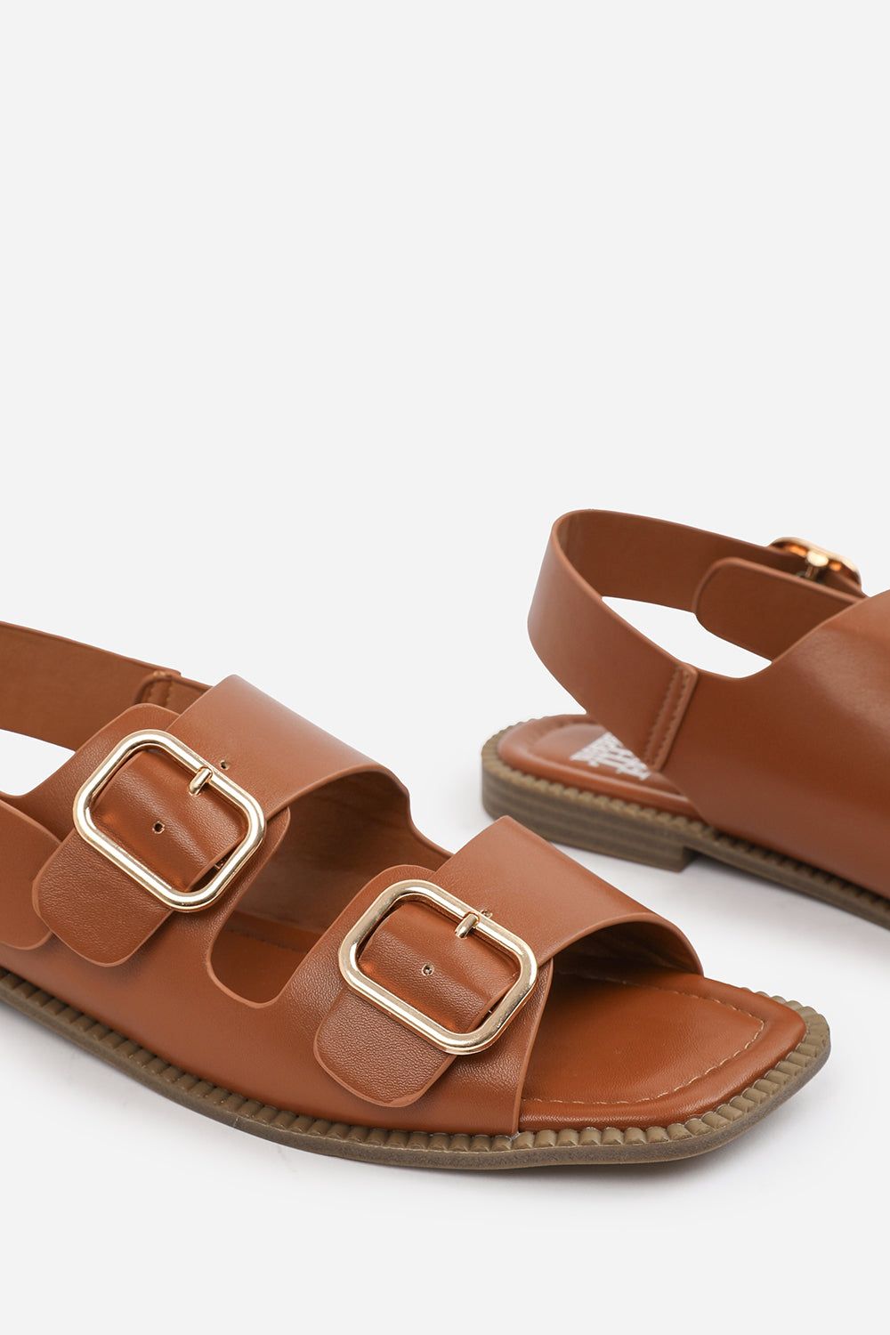 Where's That From 'Alora' Flatform Sandal With Multi Buckles Strap Detail image 4
