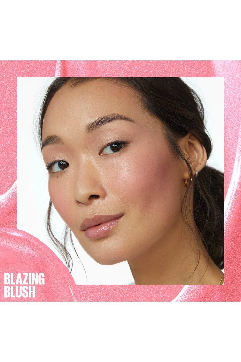 Maybelline Sunkisser Liquid Highlighter Blush 4.7ml Blazing Blush image 6