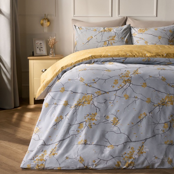 OHS Spring Blossoms Print Duvet Cover with Pillowcase