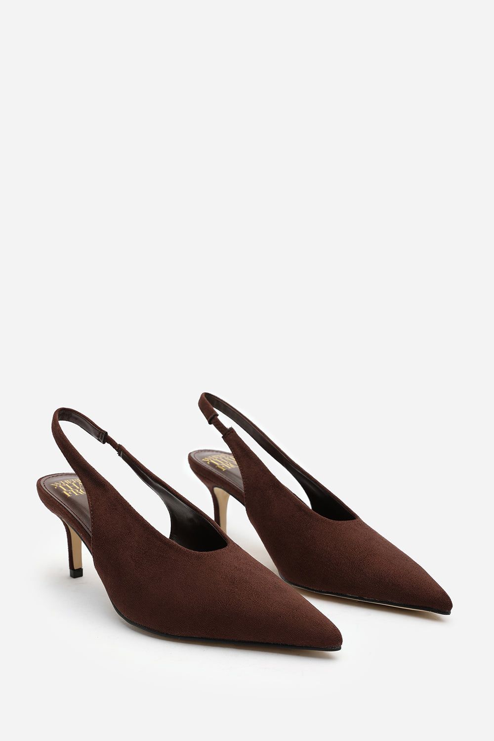 Where's That From 'Nora' Pointed Slingback Kitten Heels image 4